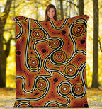 premium-blanket-indigenous-circle-dot-painting-ver01