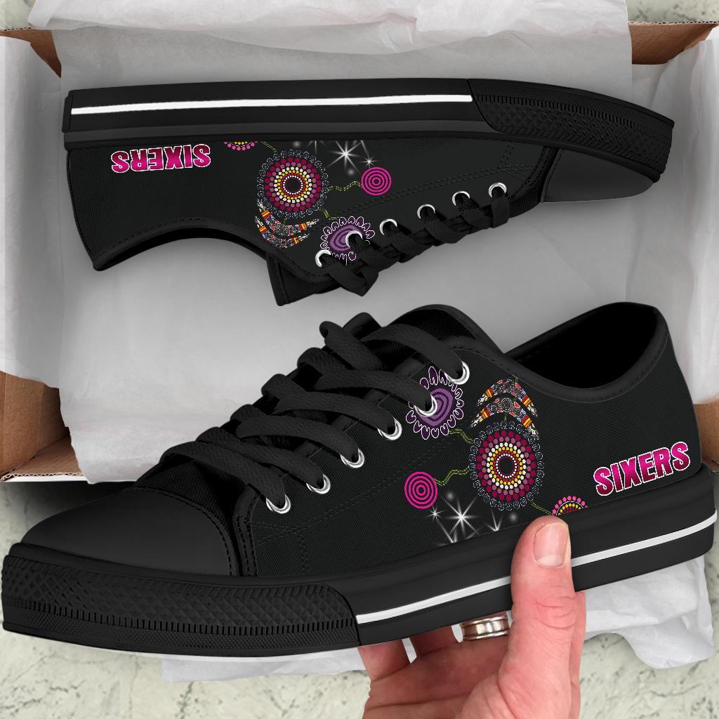 sydney-low-top-shoe-sixers-indigenous-black