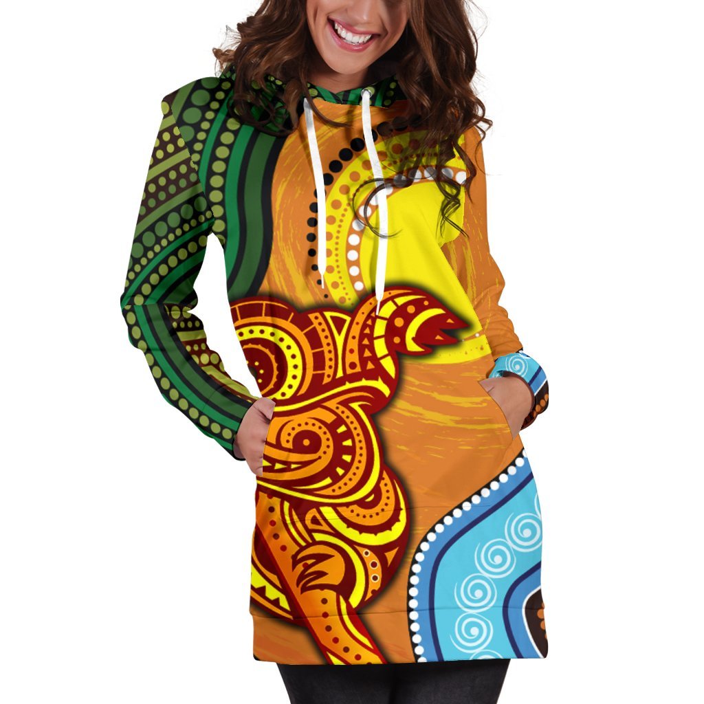 hoodie-dress-australian-aboriginal-dot-painting-koala