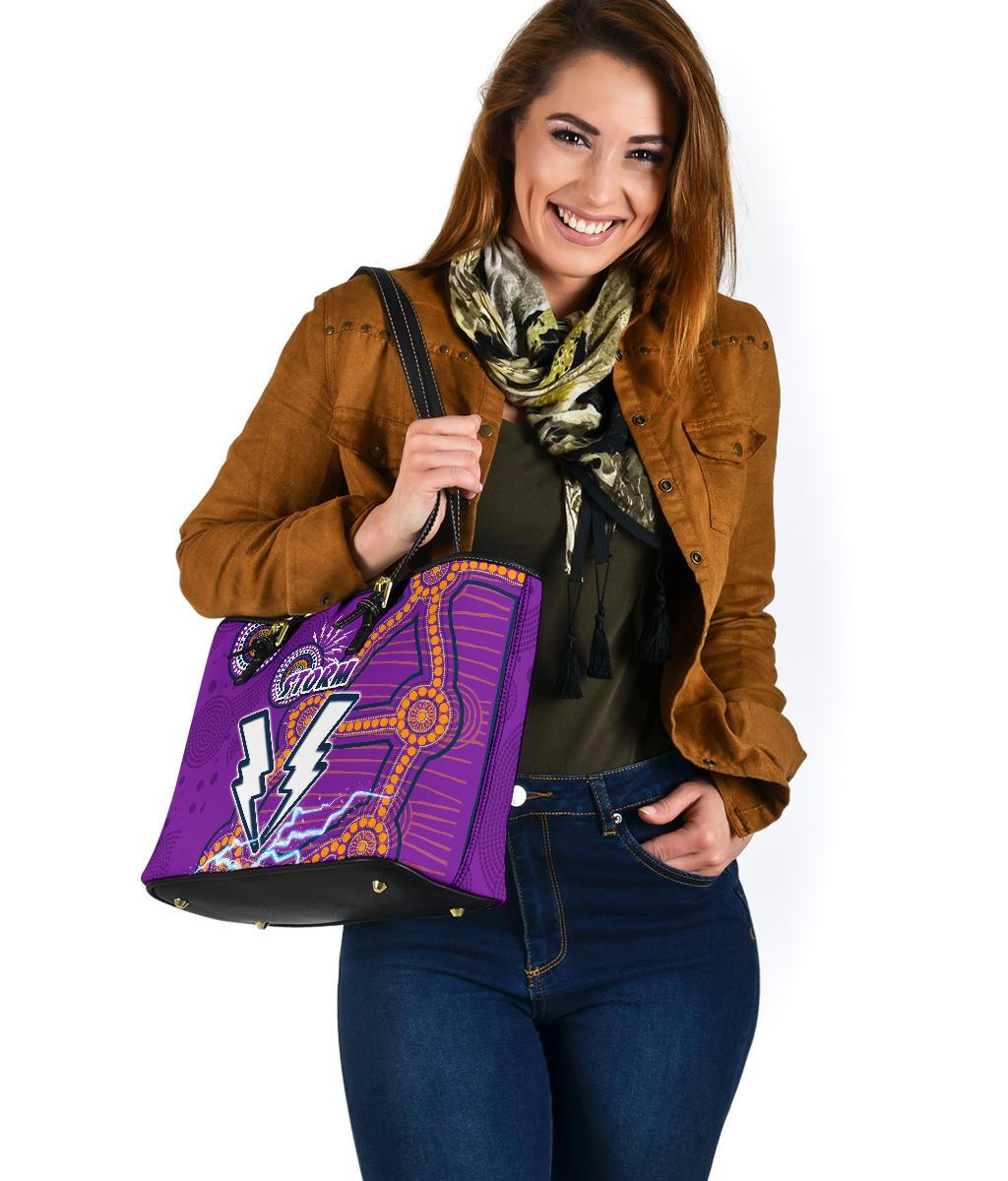 storm-small-leather-tote-melbourne-indigenous-thunder