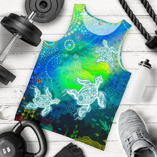 aboriginal-mens-tank-top-indigenous-turtle-ocean-dot-painting-art