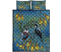 tui-bird-new-zealand-kowhai-quilt-bed-set