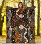 aboriginal-premium-blanket-indigenous-fish-and-snake