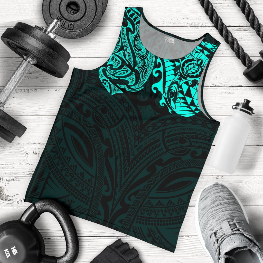 new-zealand-mens-tank-top-maori-polynesian-tattoo-turquoise