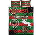 south-sydney-rabbitohs-indigenous-quilt-bed-set-country-style-no-1