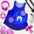 Torres Strait Islanders Women's Tank Top - Torres Symbol With  Turtle - Vibe Hoodie