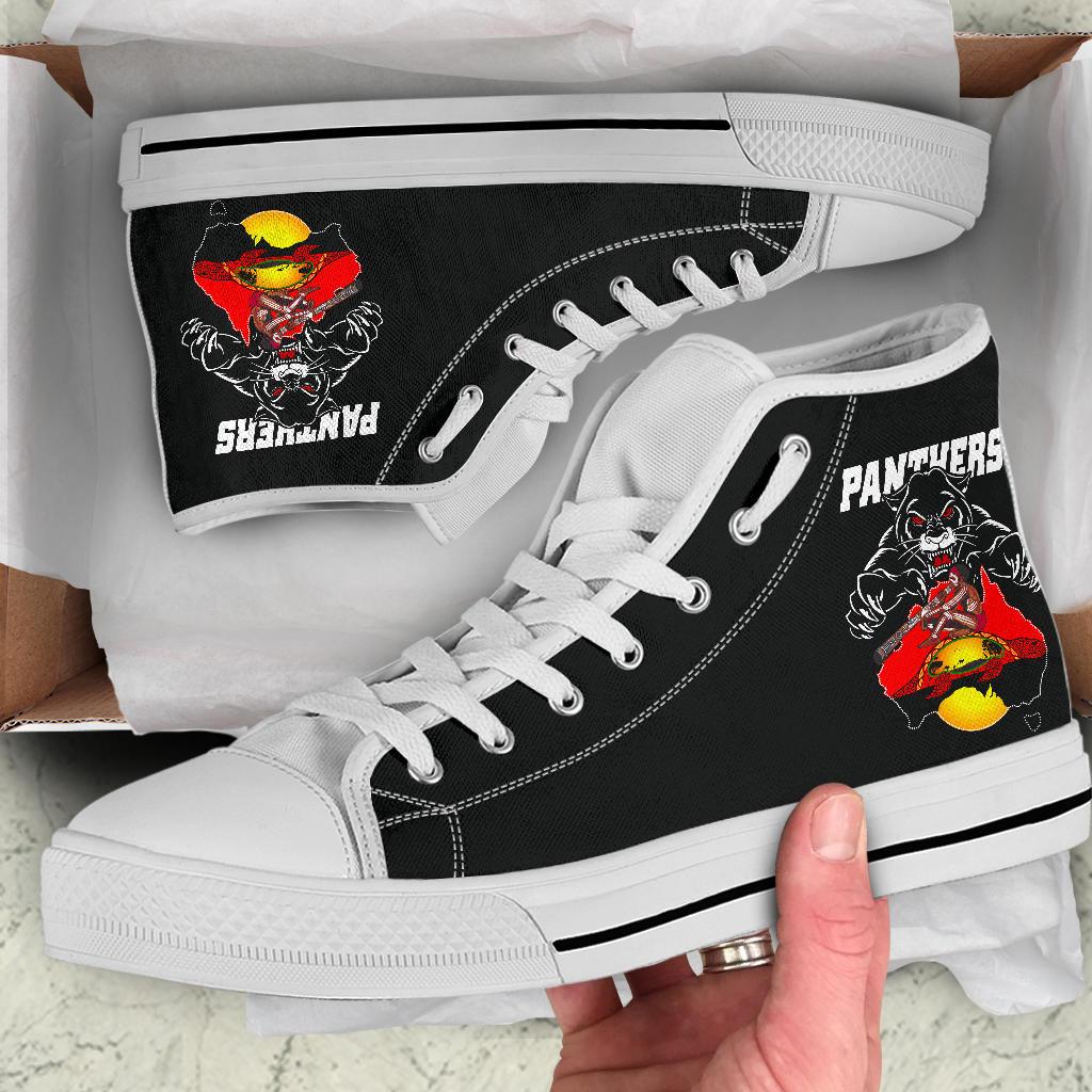 panthers-high-top-shoes-special-map