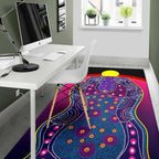 area-rug-aboriginal-sublimation-dot-pattern-style-violet