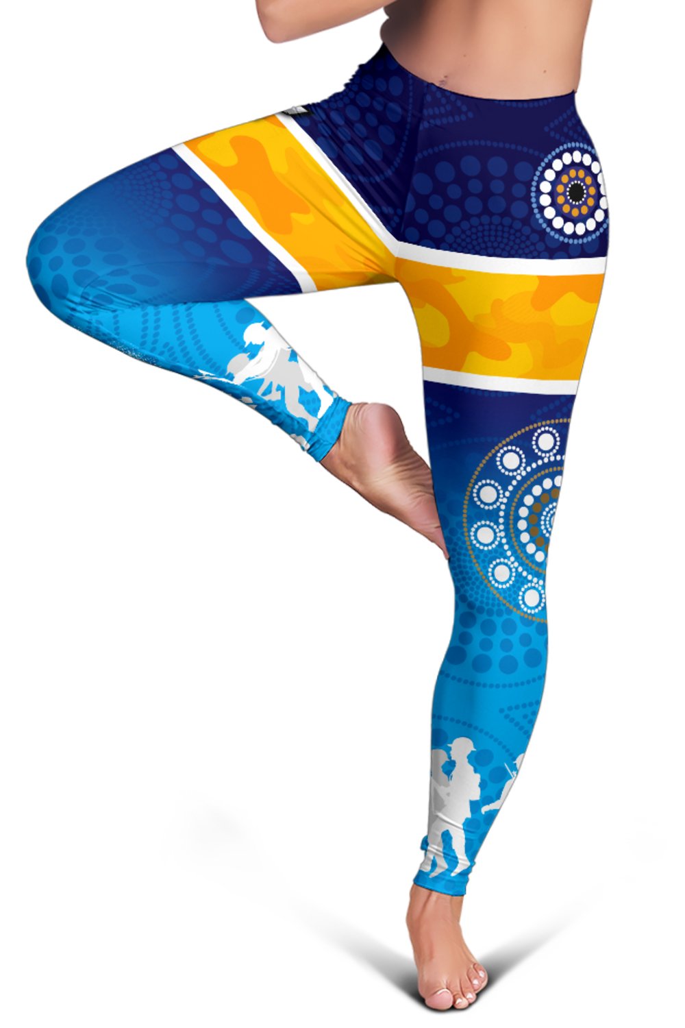 gold-coast-women-leggings-titans-gladiator-anzac-day-2021-version-indigenous