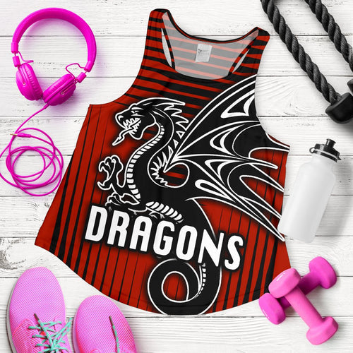 St. George Dragons Women Racerback Tank Unique - Vibe Hoodie