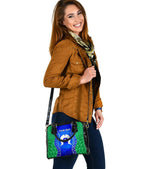 [Custom] Torres Strait Islanders Shoulder Handbag - Torres Symbol With Aboriginal Patterns - Vibe Hoodie