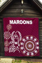 queensland-premium-quilt-maroons-simple-indigenous