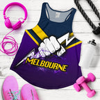 Melbourne Women's Racerback Tank Thunder - Vibe Hoodie