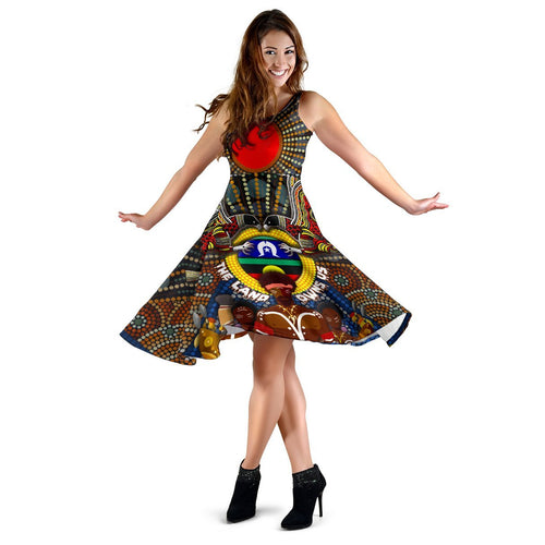 The Land Owns Us Women's Dress - Vibe Hoodie