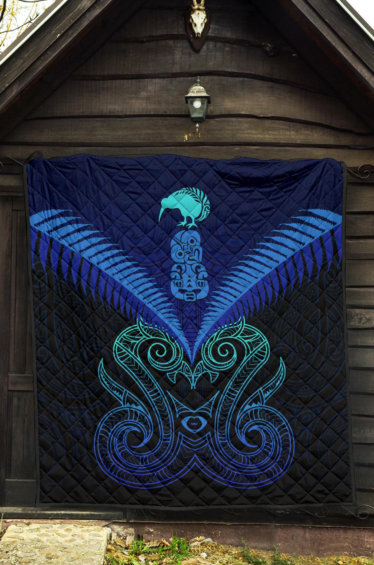 maori-manaia-new-zealand-premium-quilt-blue