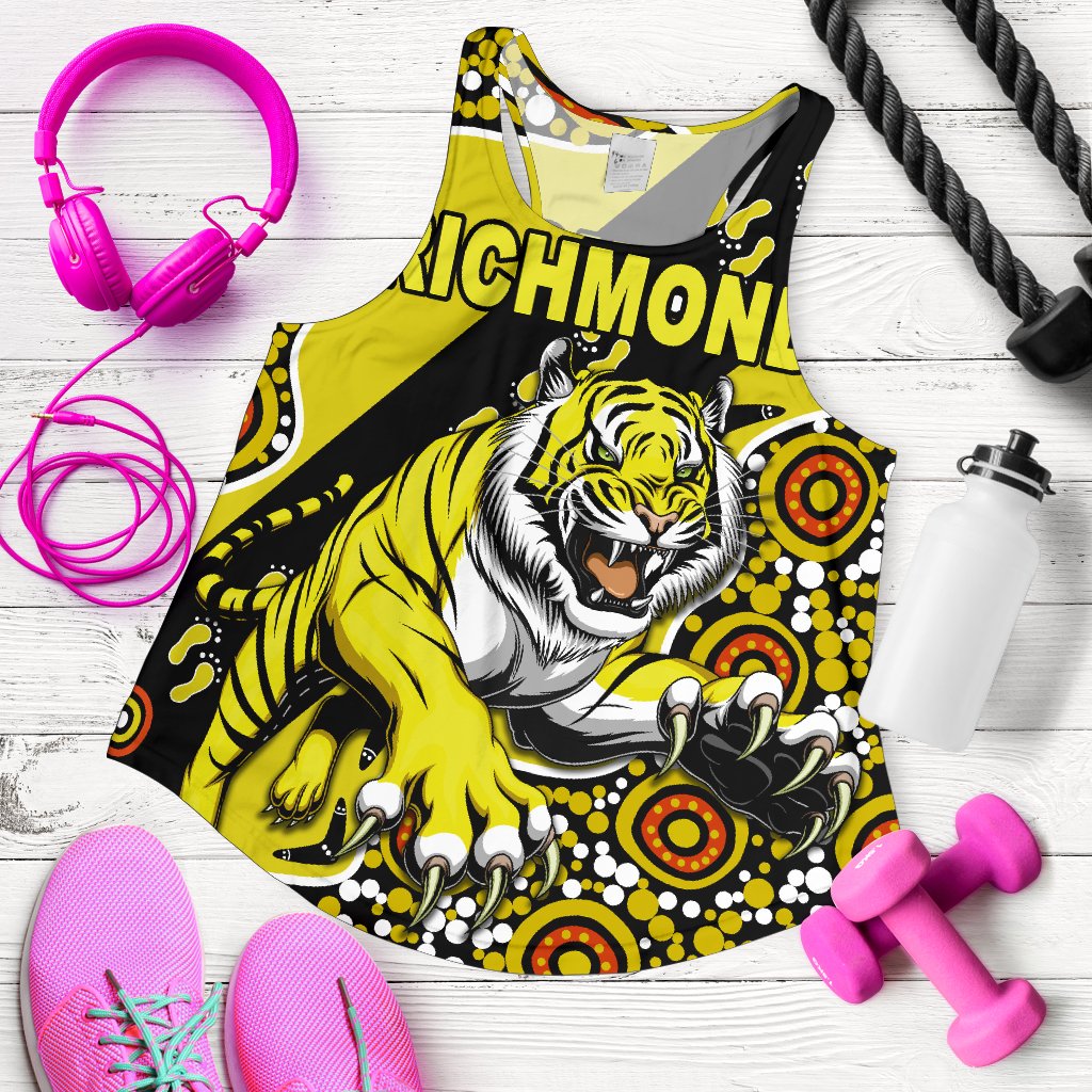 Richmond Women Racerback Tank Indigenous Tigers - Vibe Hoodie