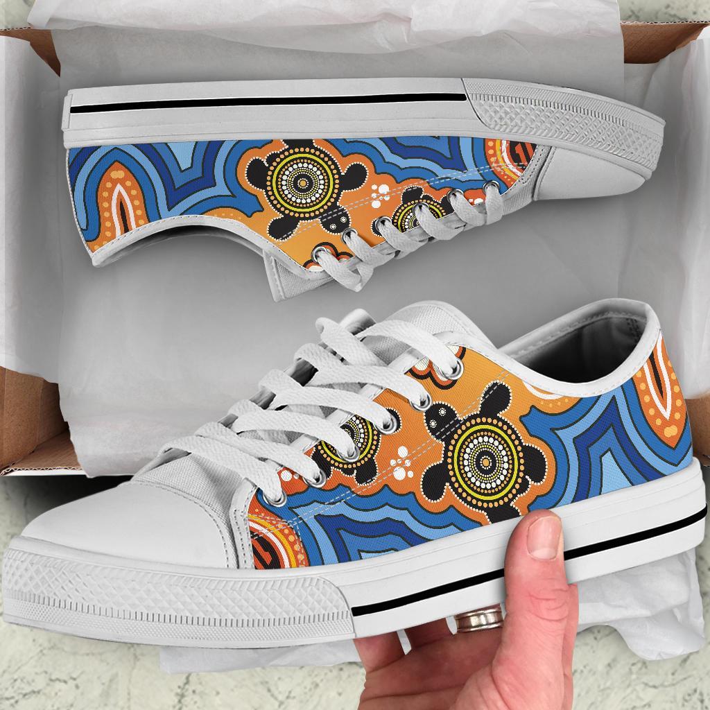 aboriginal-low-top-shoes-indigenous-art-patterns-ver04