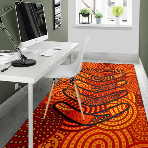 aboriginal-personalised-area-rug-aboriginal-boomerangs-and-dot-circle
