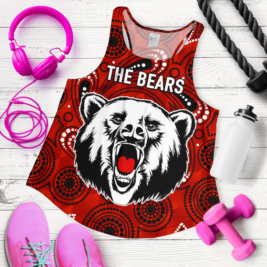 North Sydney Women's Racerback Tank The Bears Indigenous - Vibe Hoodie