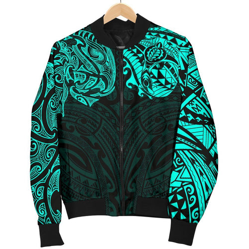 new-zealand-mens-bomber-jacket-maori-polynesian-tattoo-turquoise