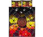 aboriginal-quilt-bed-set-indigenous-circle-dot-painting-hand-art