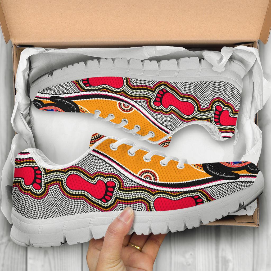 aboriginal-sneakers-turtle-patterns-aus-flag-footprint-dot-painting