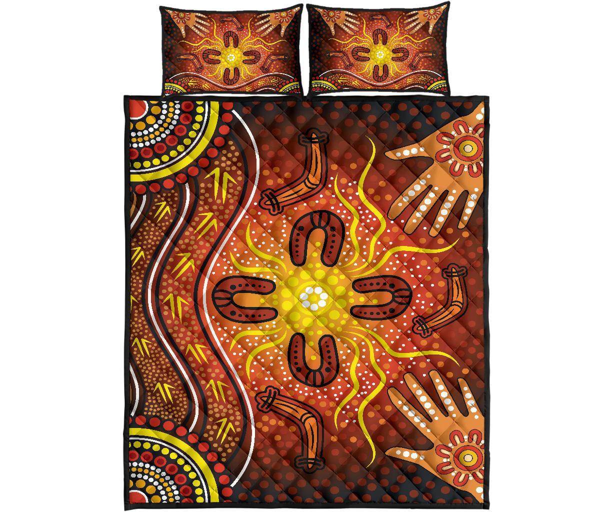 aboriginal-quilt-bed-set-indigenous-patterns-ver10