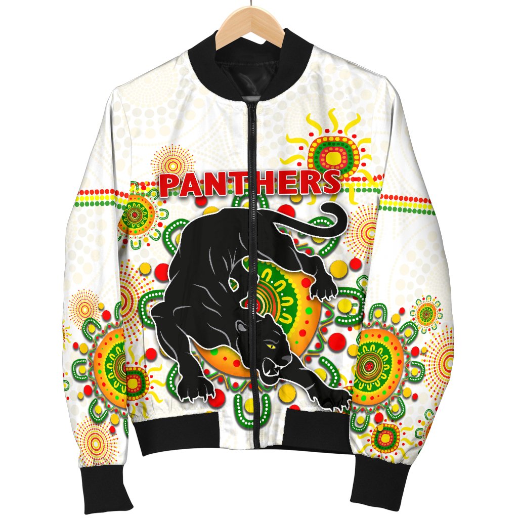 penrith-womens-bomber-jacket-indigenous-panthers-white