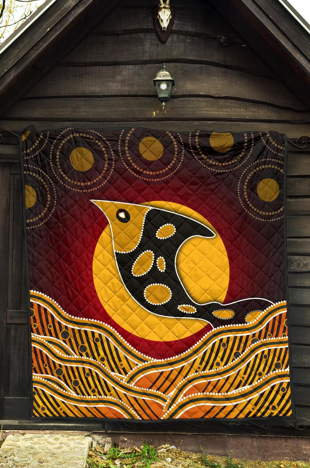 premium-quilt-aboriginal-dot-patterns-fish