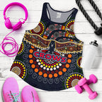 Adelaide Women Racerback Tank Indigenous Crows - Vibe Hoodie