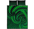 new-zealand-maori-mangopare-quilt-bed-set-polynesian-green