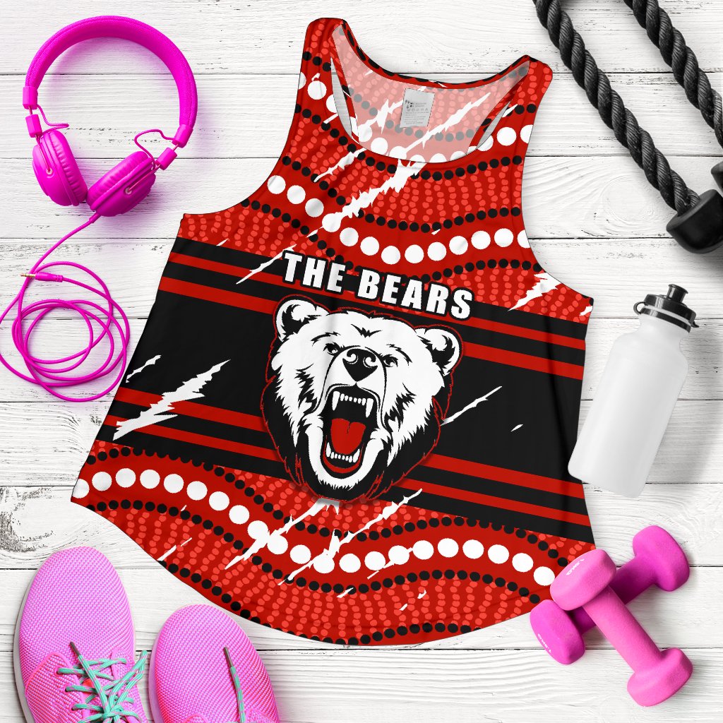 Bears Women Racerback Tank North Sydney Only - Vibe Hoodie