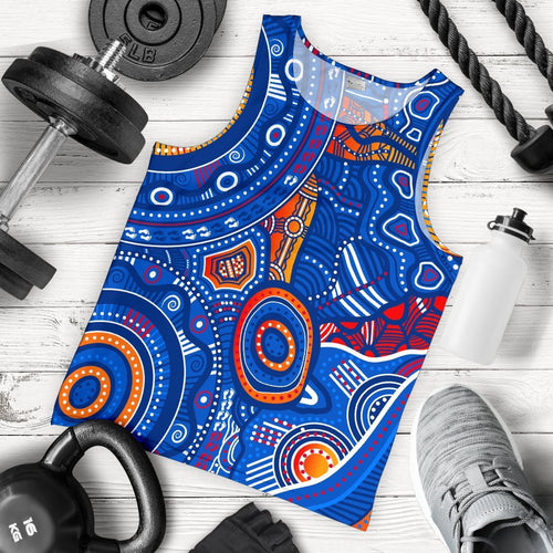 aboriginal-mens-tank-top-indigenous-footprint-patterns-blue-color