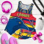 Adelaide Women Racerback Tank Indigenous Crows - Vibe Hoodie