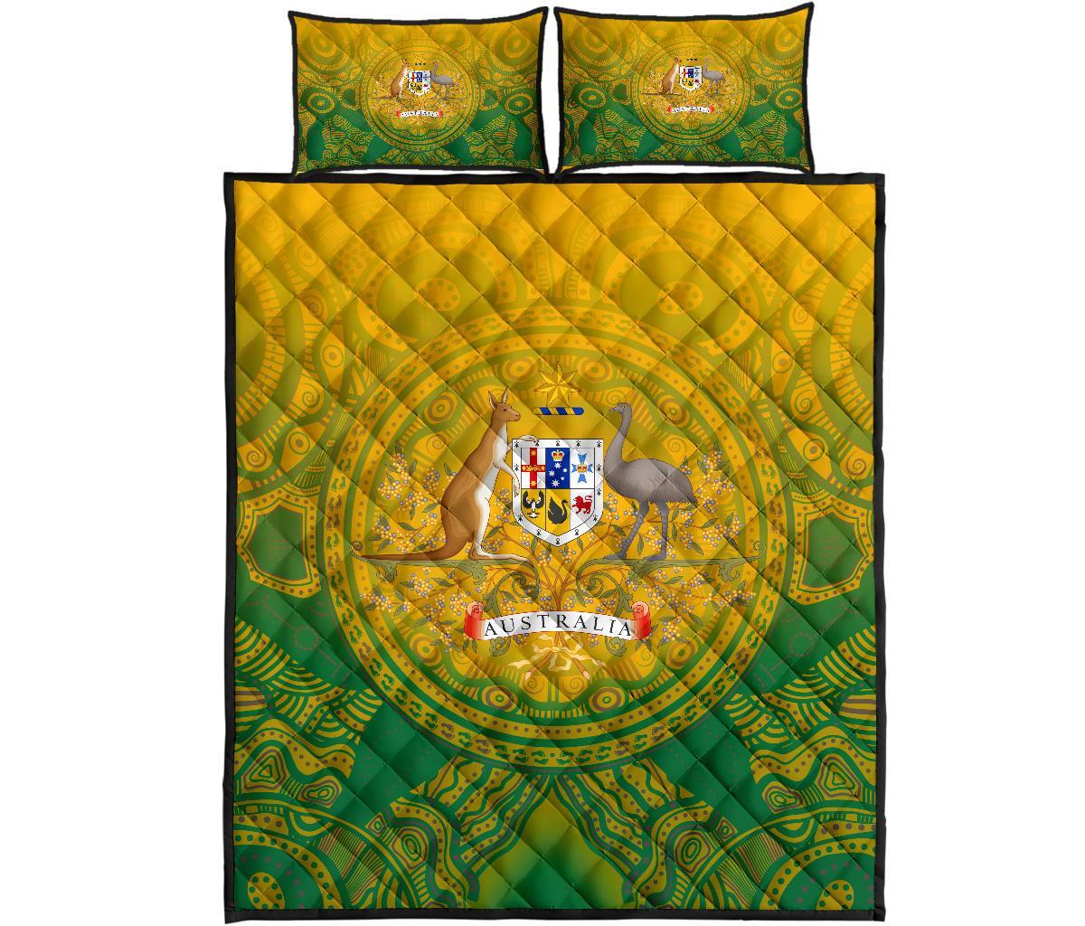 aboriginal-quilt-bed-set-australia-rugby-and-coat-of-arms-ver02