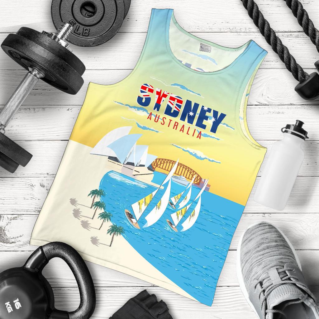 men-tank-top-sydney-mens-tank-sydney-opera-sailing