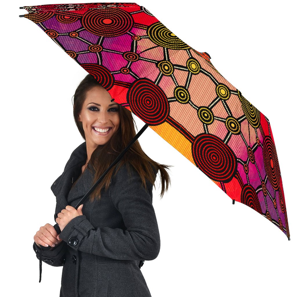 umbrella-aboriginal-patterns-umbrella-circle-patterns
