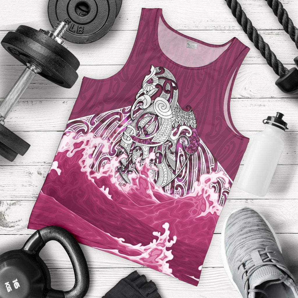 maori-manaia-the-blue-sea-mens-tank-top-pink