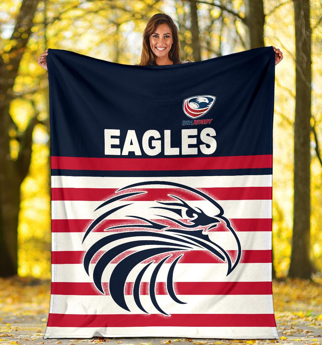 usa-rugby-premium-blanket-eagles-simple-style-navy