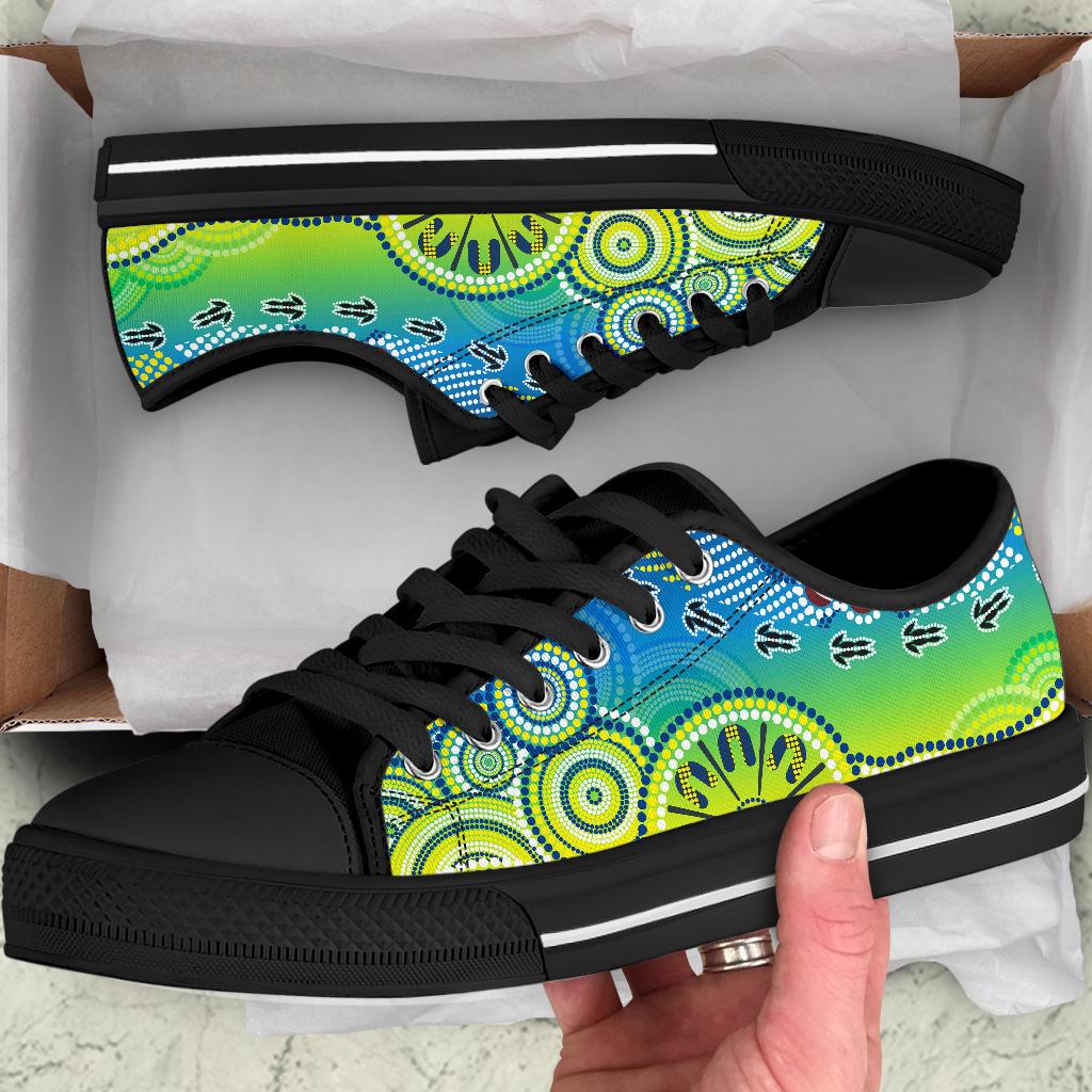 aboriginal-low-top-shoes-dot-painting-indigenous-circle-patterns