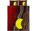 aboriginal-quilt-bed-set-aboriginal-flag-lizard-dot-painting-style