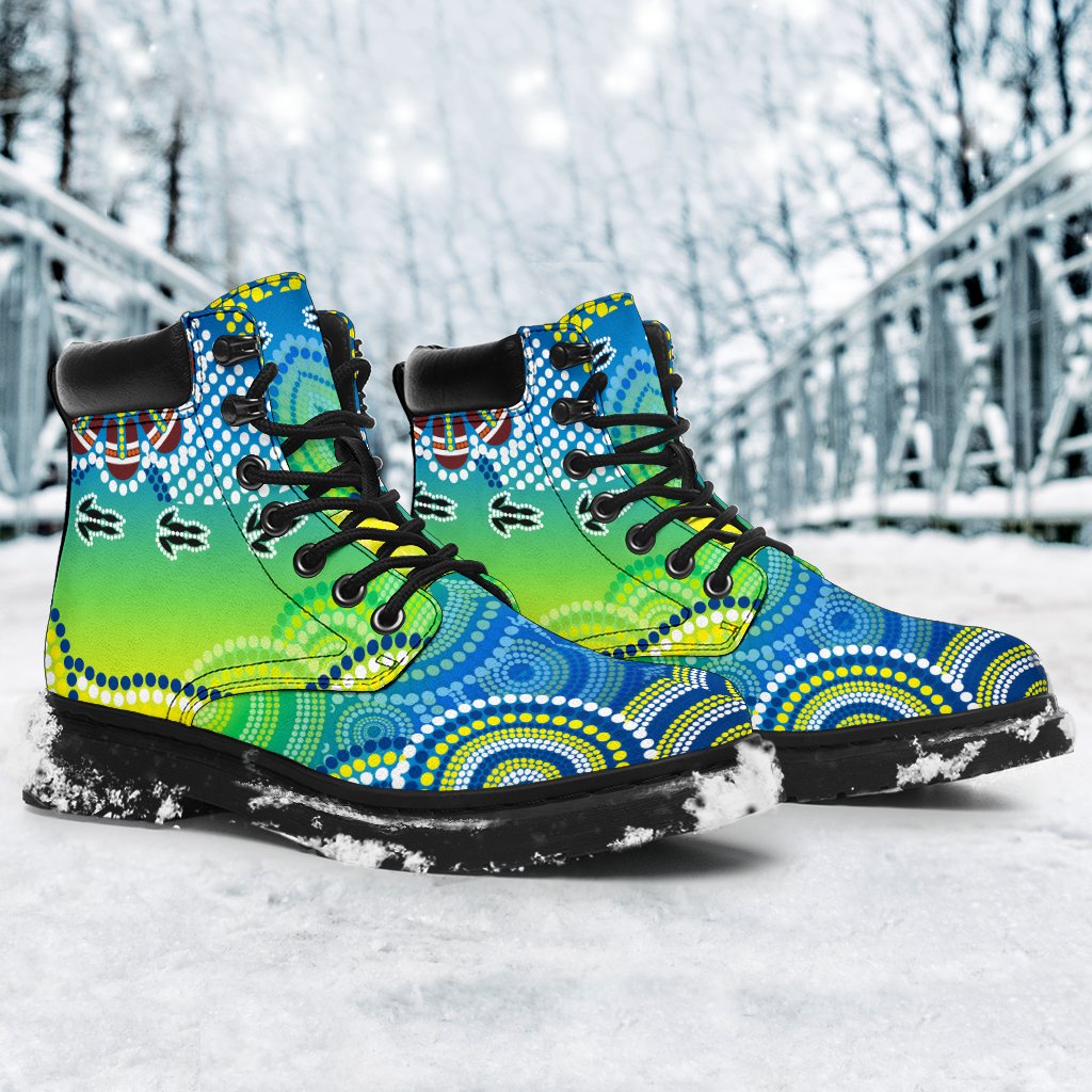 aboriginal-all-season-boots-dot-painting-indigenous-circle-patterns-ver-01