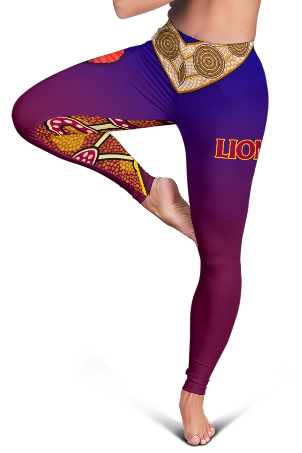 brisbane-womens-leggings-lions-anzac-day-gradients-style