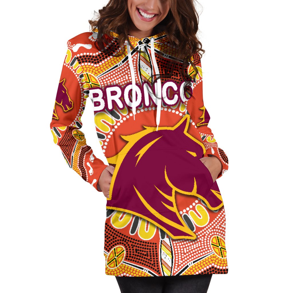 brisbane-womens-hoodie-dress-broncos-indigenous-warm-vibes