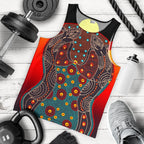 mens-tank-top-aboriginal-sublimation-dot-pattern-style-red