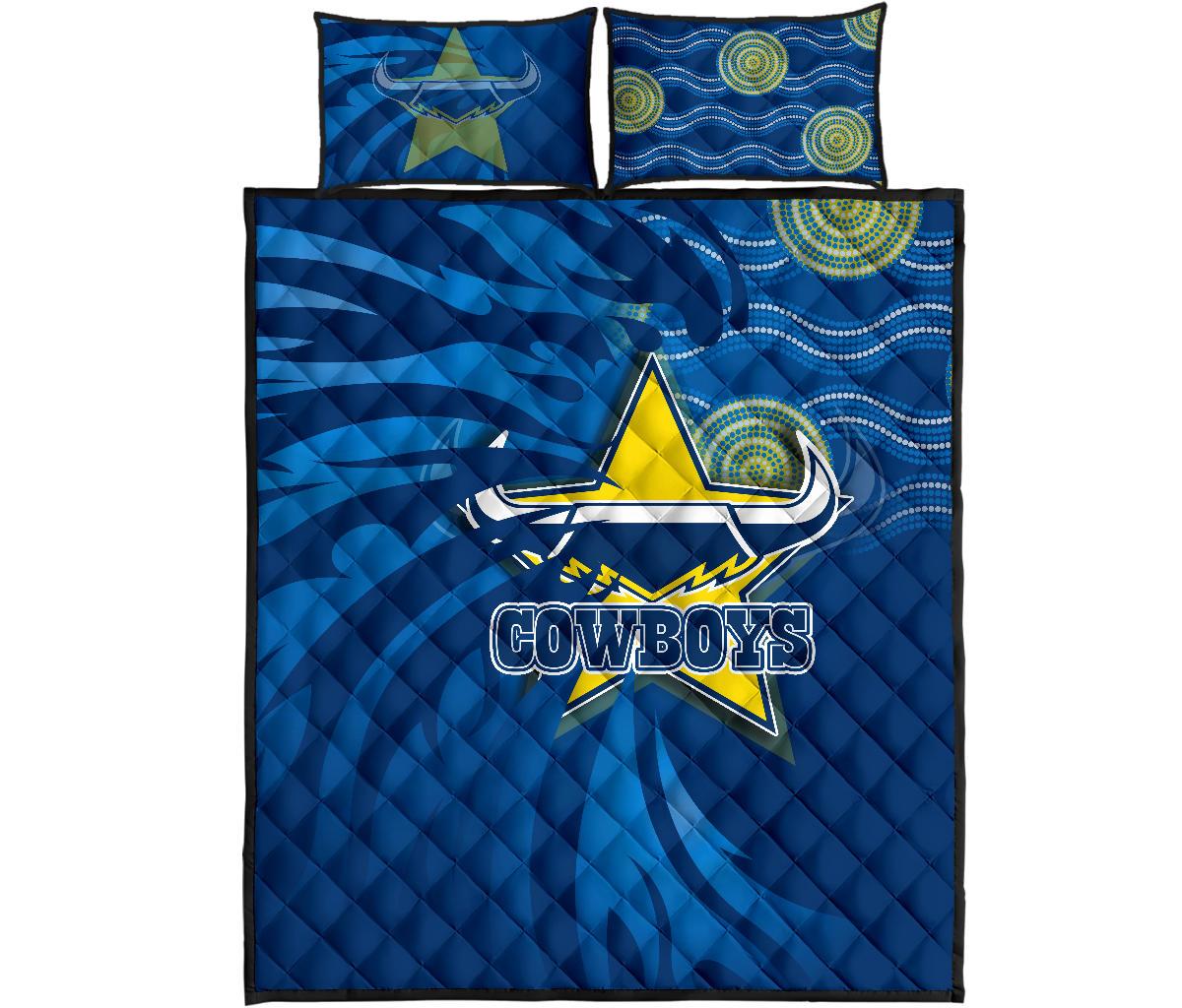 cowboys-fire-quilt-bed-set-north-queensland