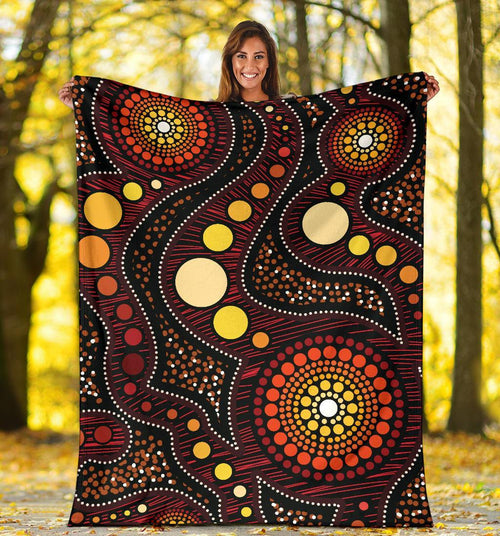 aboriginal-premium-blanket-aboriginal-art-ver01