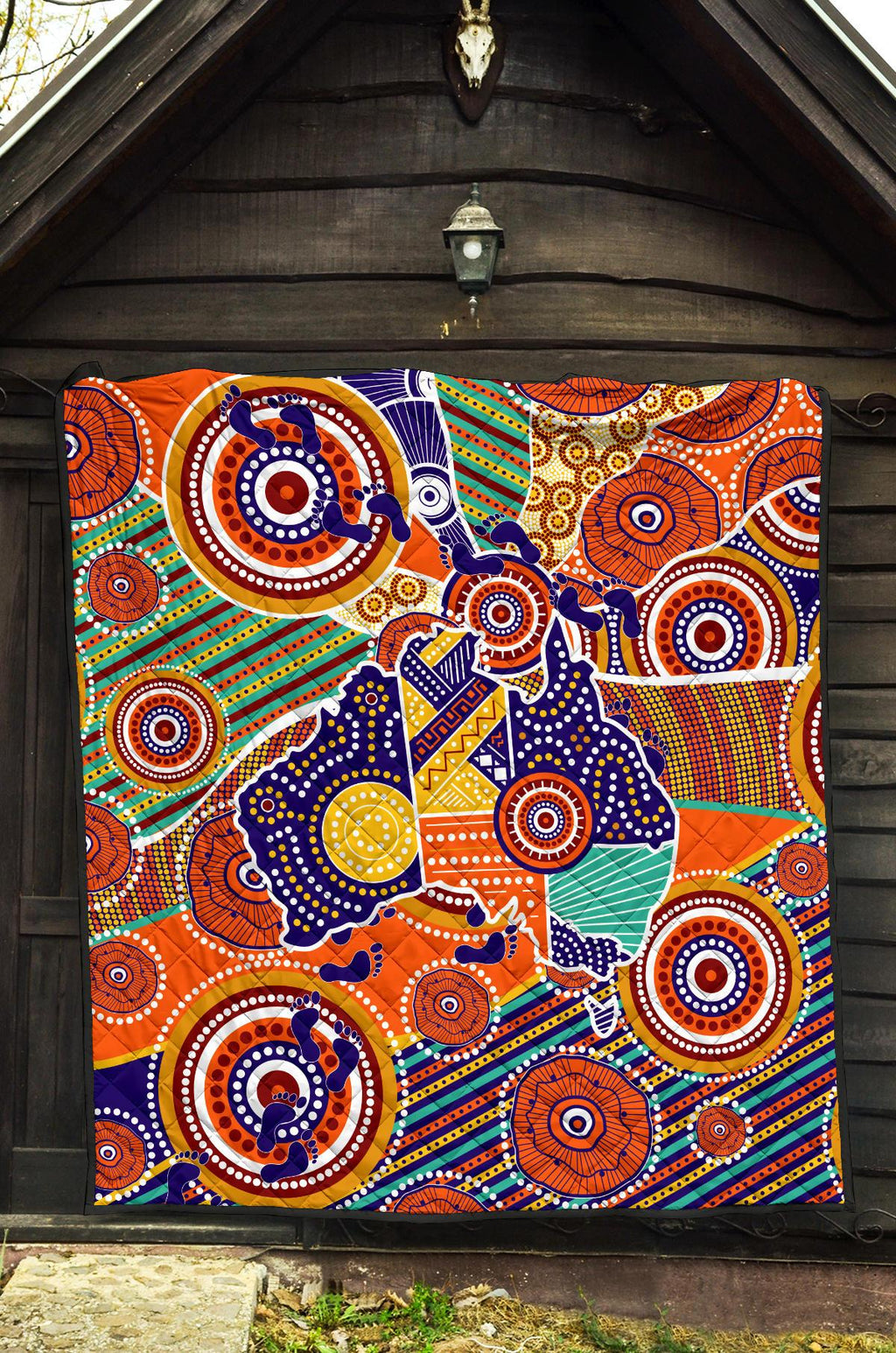 aboriginal-premium-quilt-australian-map-dot-painting