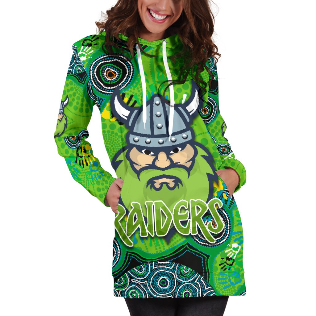 canberra-women-hoodie-dress-raiders-viking-indigenous