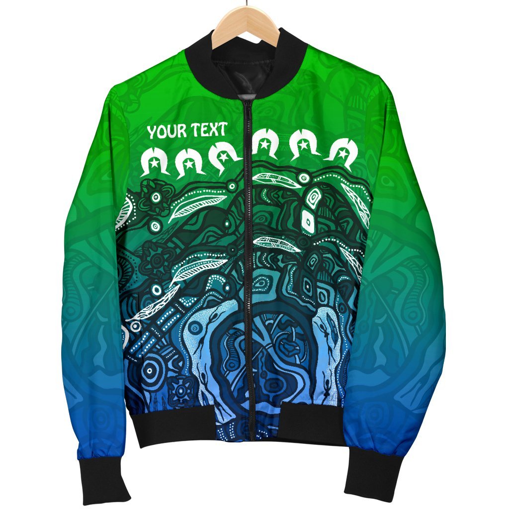custom-torres-strait-islands-mens-bomber-jacket-blue